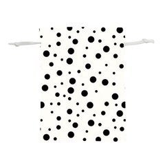 Motif-polkadot-001 Lightweight Drawstring Pouch (l) by nate14shop