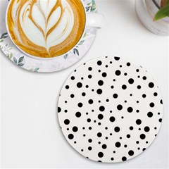 Motif-polkadot-001 Uv Print Round Tile Coaster