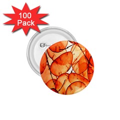 Orange 1 75  Buttons (100 Pack)  by nate14shop