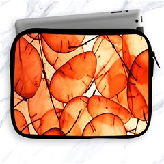 Orange Apple Ipad 2/3/4 Zipper Cases by nate14shop