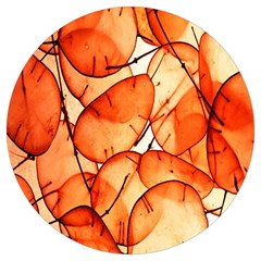 Orange Round Trivet