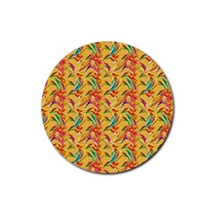 Pattern Rubber Coaster (round) by nate14shop