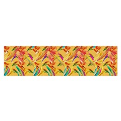 Pattern Oblong Satin Scarf (16  X 60 ) by nate14shop