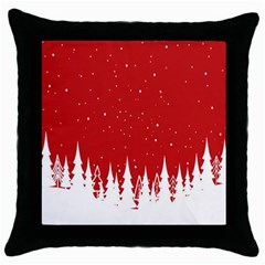 Merry Cristmas,royalty Throw Pillow Case (black)