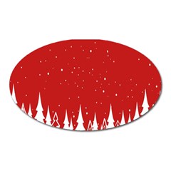 Merry Cristmas,royalty Oval Magnet by nate14shop