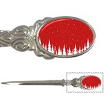 Merry Cristmas,royalty Letter Opener Front