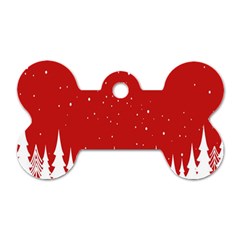 Merry Cristmas,royalty Dog Tag Bone (one Side) by nate14shop