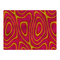 Pattern Pink Double Sided Flano Blanket (mini)  by nate14shop