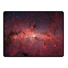 Milky-way-galaksi Double Sided Fleece Blanket (small)  by nate14shop