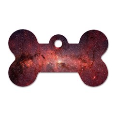 Milky-way-galaksi Dog Tag Bone (two Sides) by nate14shop