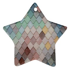 Tiles-shapes Star Ornament (two Sides) by nate14shop