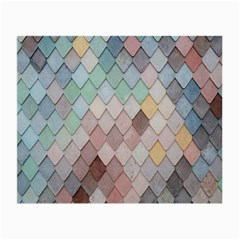 Tiles-shapes Small Glasses Cloth (2 Sides) by nate14shop