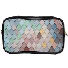 Tiles-shapes Toiletries Bag (two Sides) by nate14shop