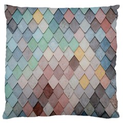 Tiles-shapes Large Cushion Case (two Sides) by nate14shop