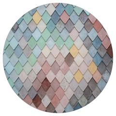 Tiles-shapes Round Trivet