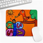 Graffiti 1 Large Mousepads Front