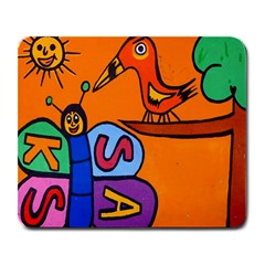 Graffiti 1 Large Mousepads by nate14shop