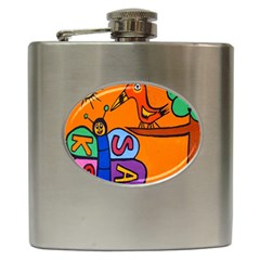 Graffiti 1 Hip Flask (6 Oz)