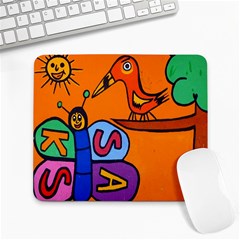 Graffiti 1 Large Mousepads by nate14shop