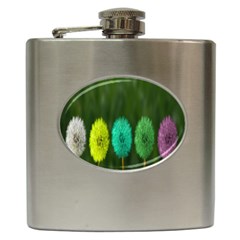 Dandelions Hip Flask (6 Oz)