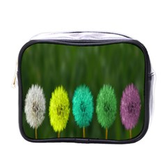 Dandelions Mini Toiletries Bag (one Side) by nate14shop