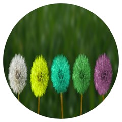 Dandelions Round Trivet