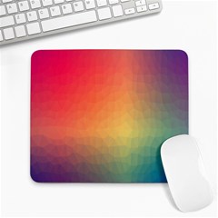 Colorful Rainbow Large Mousepads by artworkshop