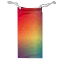 Colorful Rainbow Jewelry Bag by artworkshop