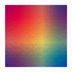 Colorful Rainbow Medium Glasses Cloth (2 Sides) by artworkshop