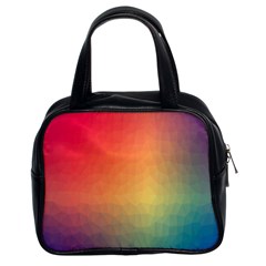 Colorful Rainbow Classic Handbag (two Sides) by artworkshop