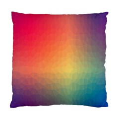 Colorful Rainbow Standard Cushion Case (two Sides) by artworkshop