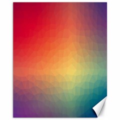 Colorful Rainbow Canvas 11  X 14  by artworkshop