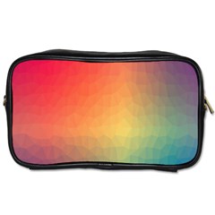 Colorful Rainbow Toiletries Bag (two Sides) by artworkshop