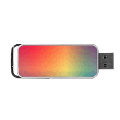 Colorful Rainbow Portable Usb Flash (two Sides) by artworkshop