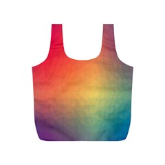 Colorful Rainbow Full Print Recycle Bag (s) by artworkshop