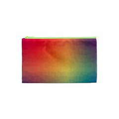 Colorful Rainbow Cosmetic Bag (xs) by artworkshop