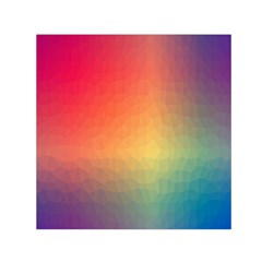 Colorful Rainbow Square Satin Scarf (30  X 30 ) by artworkshop