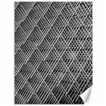 Grid Wire Mesh Stainless Rods Metal Canvas 36  x 48  35.26 x46.15  Canvas - 1