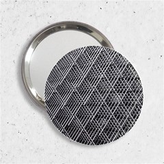 Grid Wire Mesh Stainless Rods Metal 2 25  Handbag Mirrors by artworkshop