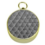 Grid Wire Mesh Stainless Rods Metal Gold Compasses Front