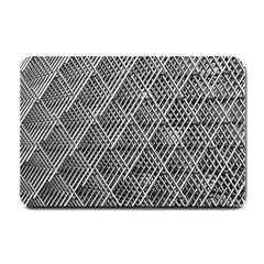 Grid Wire Mesh Stainless Rods Metal Small Doormat  by artworkshop