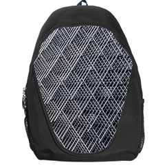 Grid Wire Mesh Stainless Rods Metal Backpack Bag by artworkshop