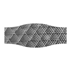 Grid Wire Mesh Stainless Rods Metal Stretchable Headband by artworkshop