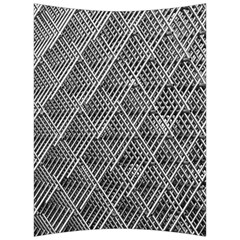 Grid Wire Mesh Stainless Rods Metal Back Support Cushion by artworkshop