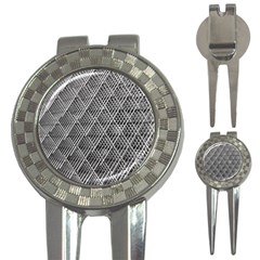 Grid Wire Mesh Stainless Rods Metal 3-in-1 Golf Divots by artworkshop