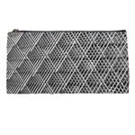 Grid Wire Mesh Stainless Rods Metal Pencil Case Front