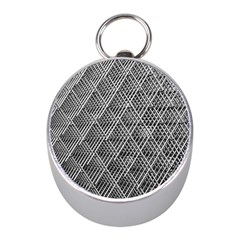 Grid Wire Mesh Stainless Rods Metal Mini Silver Compasses by artworkshop