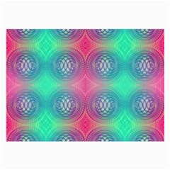 Infinity Circles Large Glasses Cloth by Thespacecampers