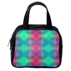 Infinity Circles Classic Handbag (one Side) by Thespacecampers