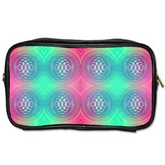 Infinity Circles Toiletries Bag (one Side) by Thespacecampers